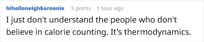 Girl Tells Guy Calorie Counting Doesn&#8217;t Work, He Shuts Her Down By Listing Calories She Doesn&#8217;t Count