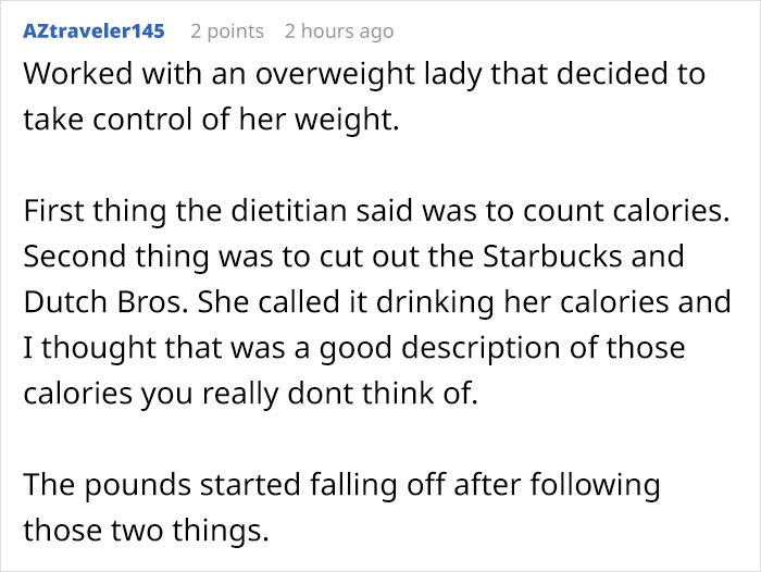 Girl Tells Guy Calorie Counting Doesn&#8217;t Work, He Shuts Her Down By Listing Calories She Doesn&#8217;t Count