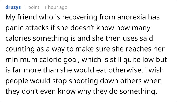 Girl Tells Guy Calorie Counting Doesn&#8217;t Work, He Shuts Her Down By Listing Calories She Doesn&#8217;t Count