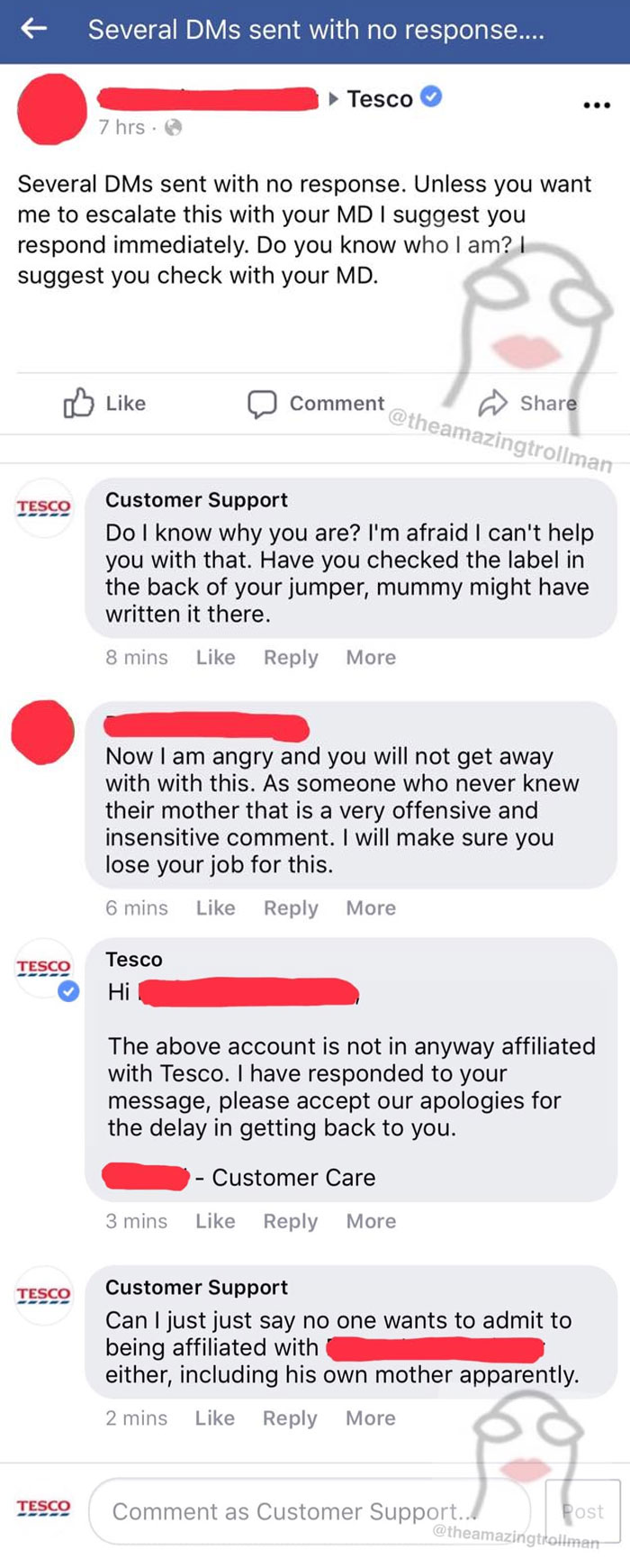 30 Times This Guy With A Name ‘Customer Support’ Trolled Clueless Customers 30 Times This Guy With A Name ‘Customer Support’ Trolled Clueless Customers