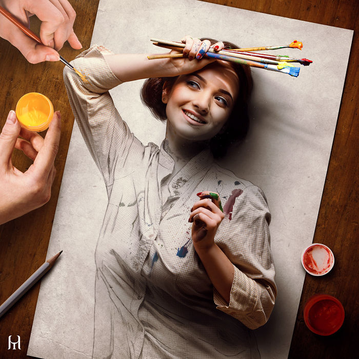 Brazilian Artist Tullius Heuer Creates Digital Paintings That Leap Off The Page (17 New Pics)