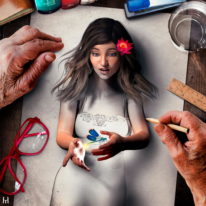 Brazilian Artist Tullius Heuer Creates Digital Paintings That Leap Off The Page (17 New Pics)