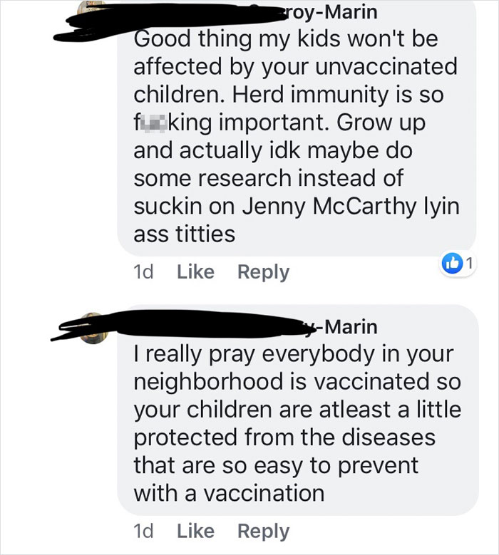 Anti-Vaxxer Angry Over This Sign At School, Attacks It On Facebook, Gets Shut Down With Many Responses Anti-Vaxxer Angry Over This Sign At School, Attacks It On Facebook, Gets Shut Down With Many Responses