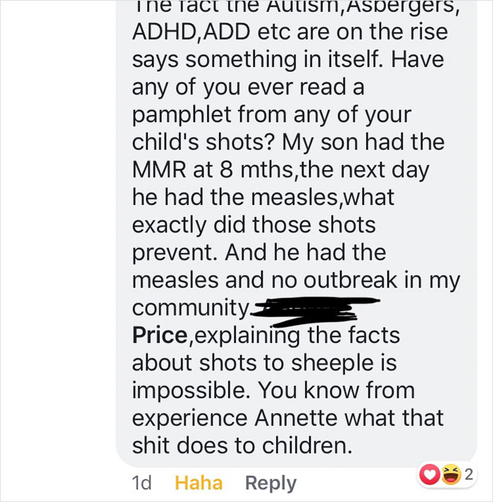 Anti-Vaxxer Angry Over This Sign At School, Attacks It On Facebook, Gets Shut Down With Many Responses Anti-Vaxxer Angry Over This Sign At School, Attacks It On Facebook, Gets Shut Down With Many Responses
