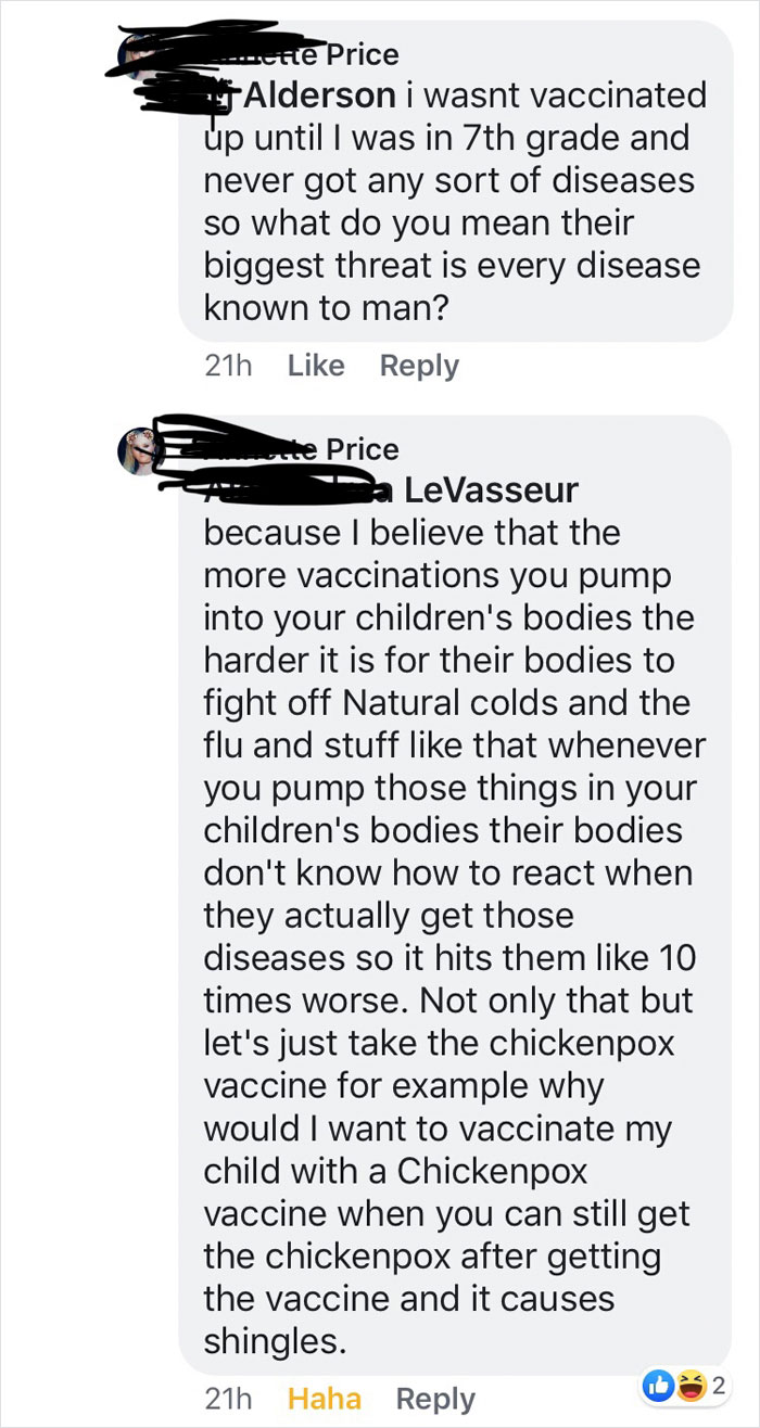 Anti-Vaxxer Angry Over This Sign At School, Attacks It On Facebook, Gets Shut Down With Many Responses Anti-Vaxxer Angry Over This Sign At School, Attacks It On Facebook, Gets Shut Down With Many Responses