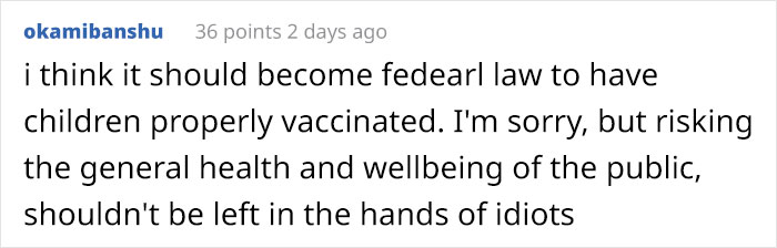 Anti-Vaxxer Angry Over This Sign At School, Attacks It On Facebook, Gets Shut Down With Many Responses Anti-Vaxxer Angry Over This Sign At School, Attacks It On Facebook, Gets Shut Down With Many Responses