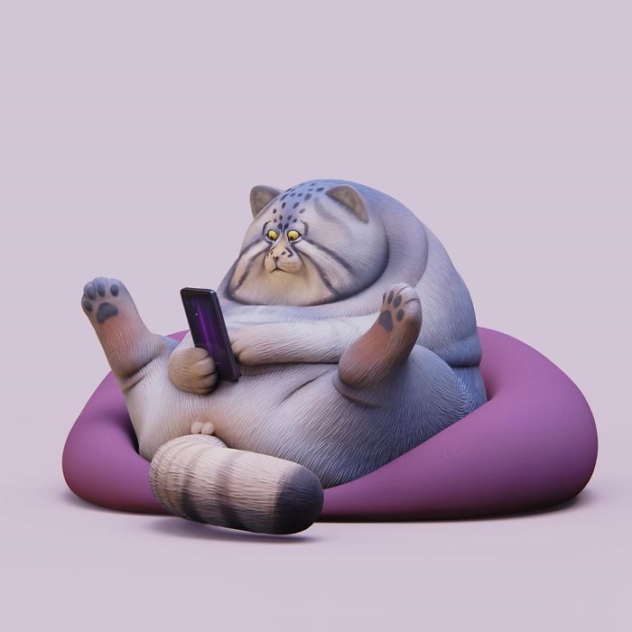 Chinese Artist Creates 20 Pics Of Slothful Animals To Parody How Lazy This Generation Is Becoming Chinese Artist Creates 20 Pics Of Slothful Animals To Parody How Lazy This Generation Is Becoming