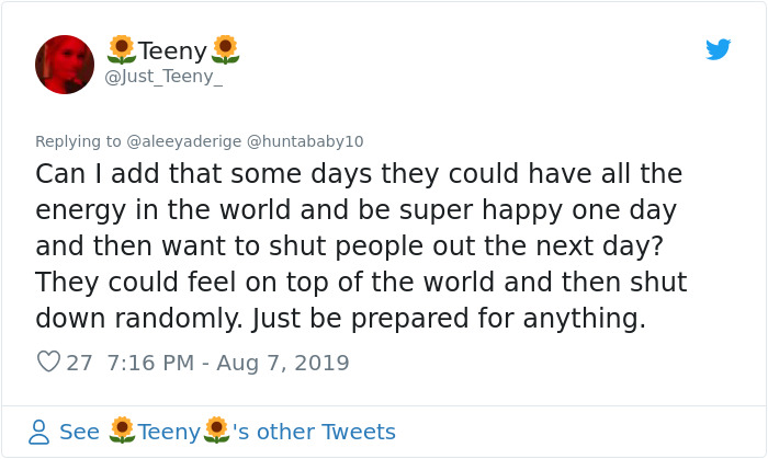 This Woman Gives Tips On How To Treat A Loved One During A Depression Episode This Woman Gives Tips On How To Treat A Loved One During A Depression Episode