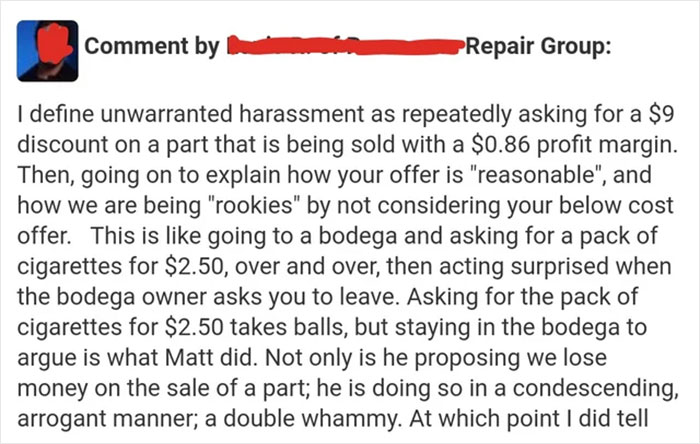 Guy Who Fails To Get A $9 Discount Leaves A 1-Star Review, Gets Shut Down By The Store Owner’s Epic Comeback Guy Who Fails To Get A $9 Discount Leaves A 1-Star Review, Gets Shut Down By The Store Owner’s Epic Comeback