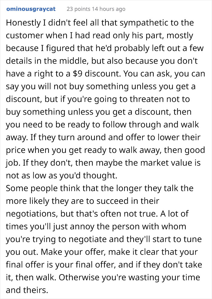 Guy Who Fails To Get A $9 Discount Leaves A 1-Star Review, Gets Shut Down By The Store Owner’s Epic Comeback Guy Who Fails To Get A $9 Discount Leaves A 1-Star Review, Gets Shut Down By The Store Owner’s Epic Comeback