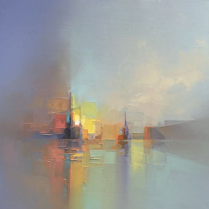 Artist Creates Modern Landscapes In His Unique Abstract Style (13 Pics)