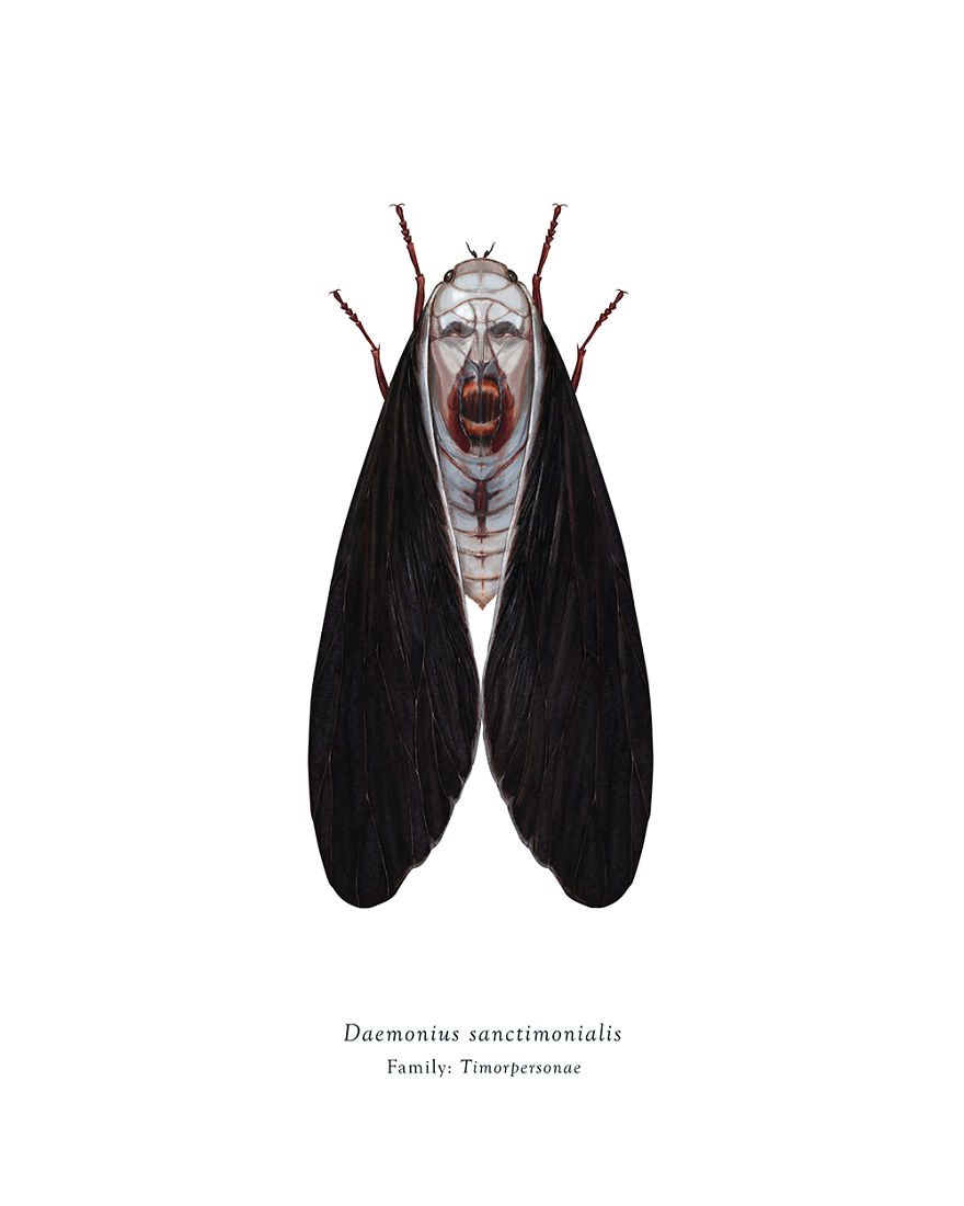 I Mutated 12 Insects To Resemble Horror Movie Characters