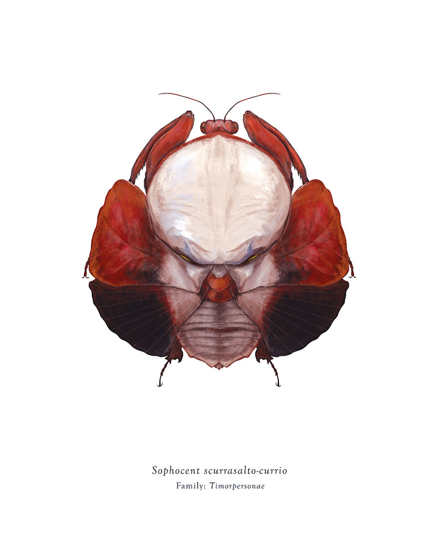 I Mutated 12 Insects To Resemble Horror Movie Characters