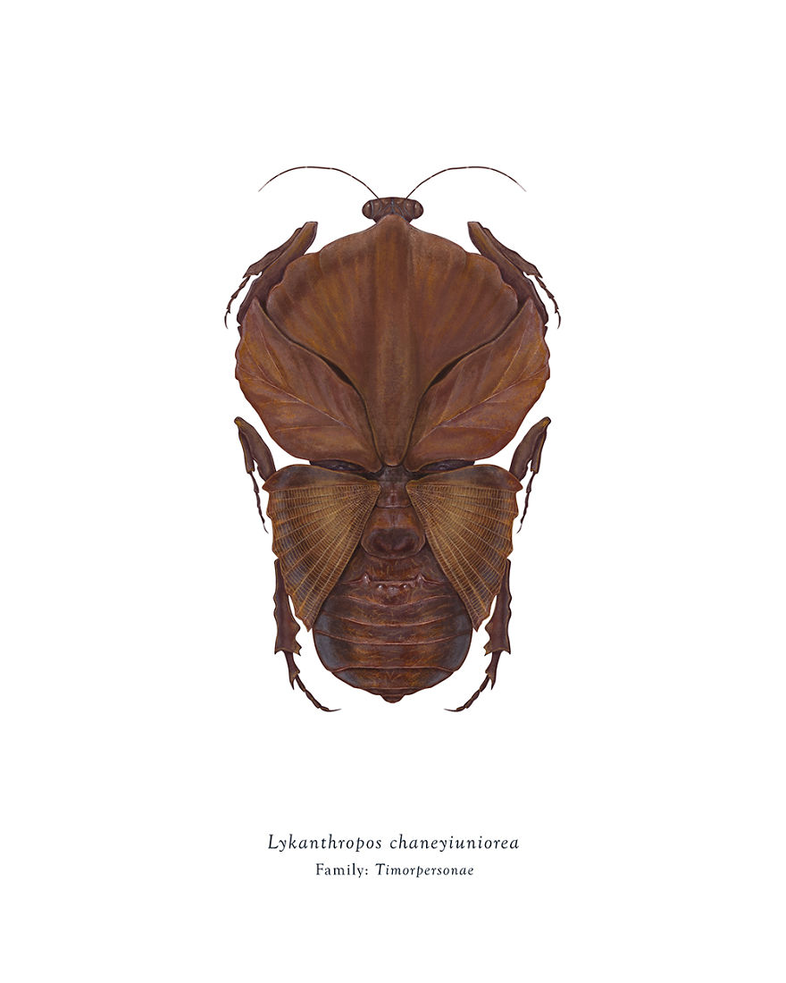 I Mutated 12 Insects To Resemble Horror Movie Characters