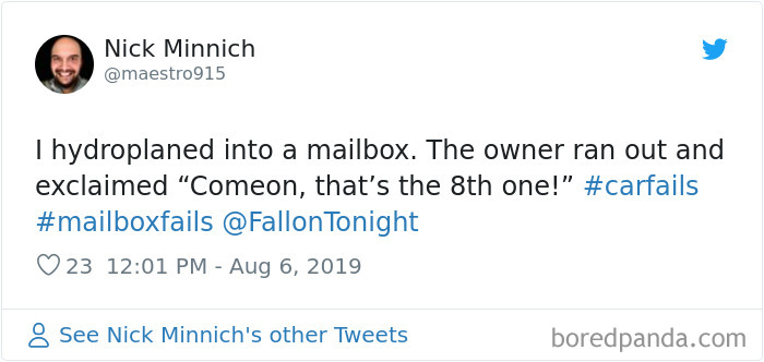 43 Of The Worst And Funniest Car Fails Shared For Jimmy Fallon’s Challenge 43 Of The Worst And Funniest Car Fails Shared For Jimmy Fallon’s Challenge