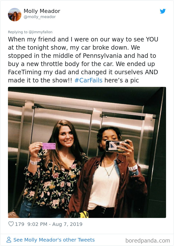 43 Of The Worst And Funniest Car Fails Shared For Jimmy Fallon’s Challenge 43 Of The Worst And Funniest Car Fails Shared For Jimmy Fallon’s Challenge