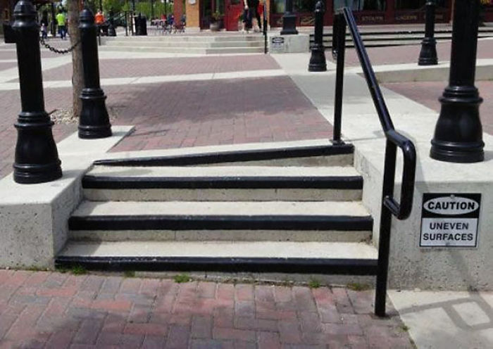 40 Epic Stair Design Fails That May Result In Some Serious Injuries
