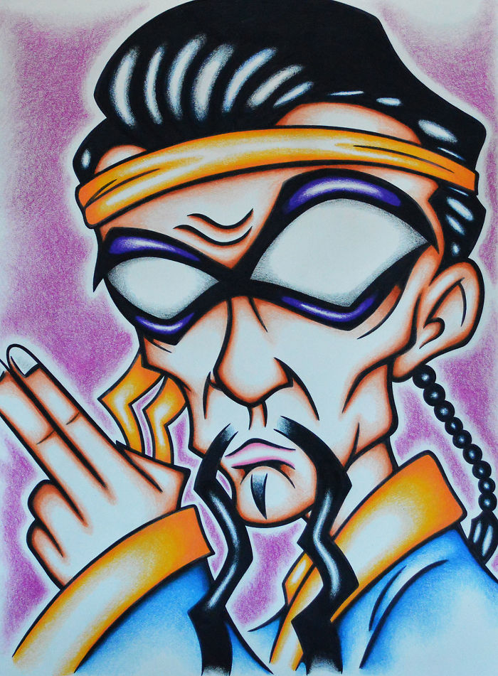 The Cult Of Pizza: My Drawing Series Of Pizza Delivery Drivers Who Battle Supernatural Creatures (10 Pics)