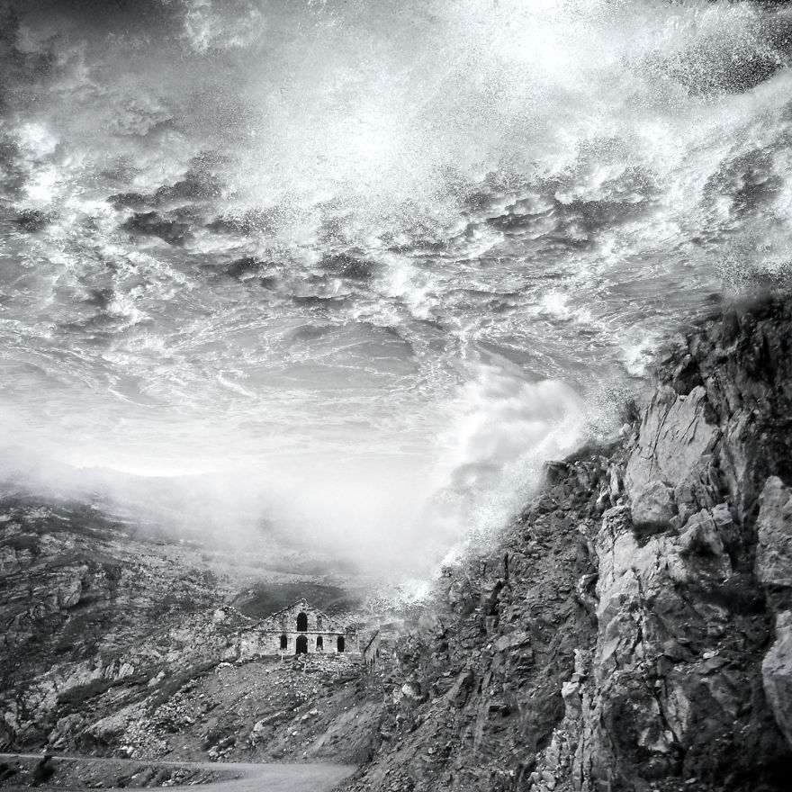 I Had Nightmares Of Flooded Landscapes And Tsunami-Like Scenarios, So I Created This Photo Series And They Stopped (12 Pics) I Had Nightmares Of Flooded Landscapes And Tsunami-Like Scenarios, So I Created This Photo Series And They Stopped (12 Pics)