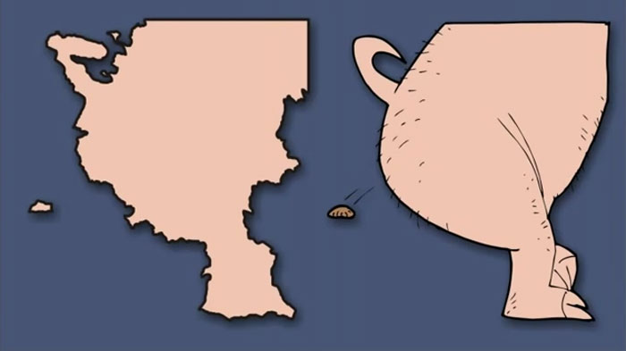 Guy Re-Draws The Map Of Europe By Imagining What Countries Look Like (30 Pics)