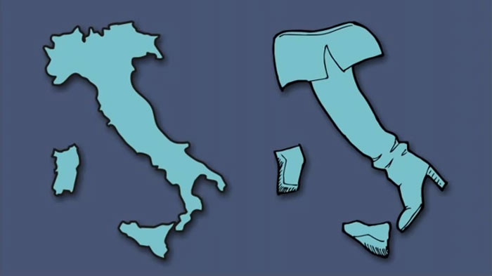 Guy Re-Draws The Map Of Europe By Imagining What Countries Look Like (30 Pics)