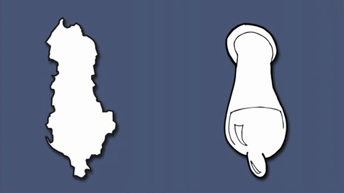 Guy Re-Draws The Map Of Europe By Imagining What Countries Look Like (30 Pics)