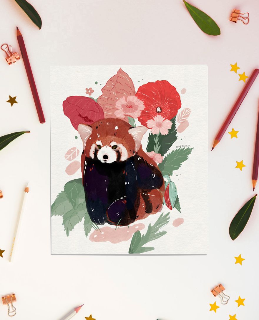 24 Animal And Other Illustrations That Look Like Watercolors That I Drew With An iPad (New Pics) 24 Animal And Other Illustrations That Look Like Watercolors That I Drew With An iPad (New Pics)