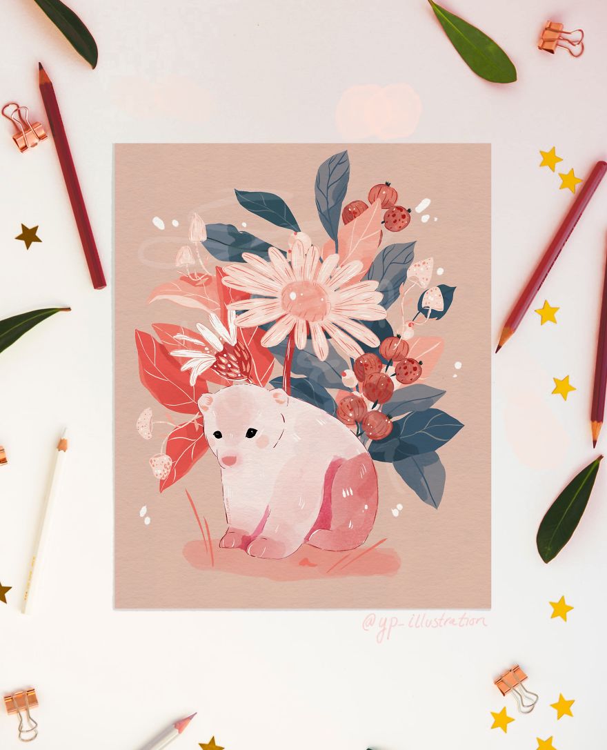 24 Animal And Other Illustrations That Look Like Watercolors That I Drew With An iPad (New Pics) 24 Animal And Other Illustrations That Look Like Watercolors That I Drew With An iPad (New Pics)