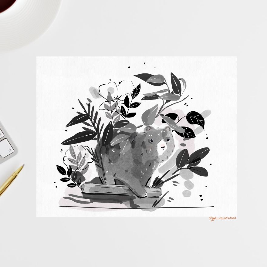 24 Animal And Other Illustrations That Look Like Watercolors That I Drew With An iPad (New Pics) 24 Animal And Other Illustrations That Look Like Watercolors That I Drew With An iPad (New Pics)