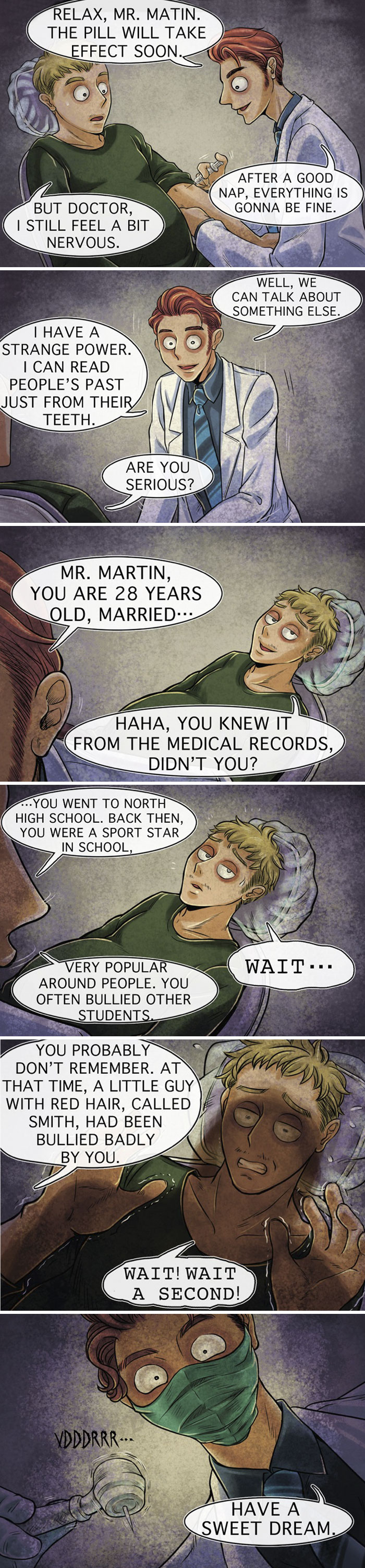 Guy Creates Horror Comics With Unexpected Endings (18 Pics) Guy Creates Horror Comics With Unexpected Endings (18 Pics)