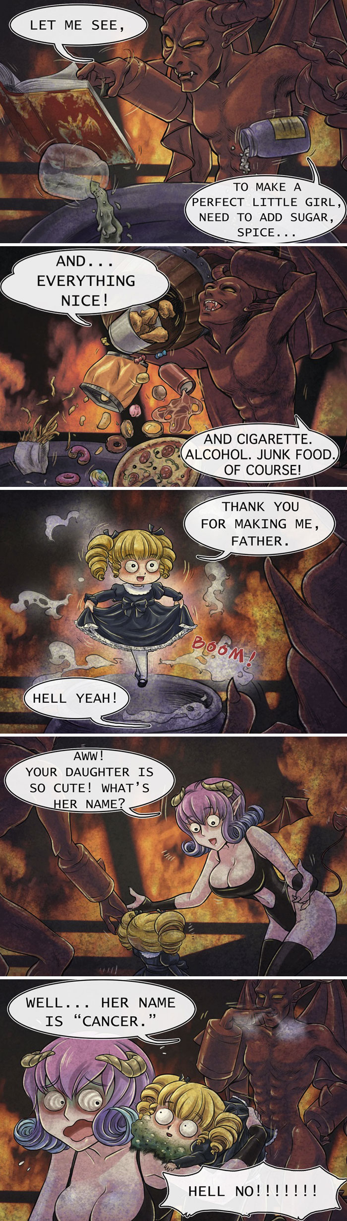 Guy Creates Horror Comics With Unexpected Endings (18 Pics) Guy Creates Horror Comics With Unexpected Endings (18 Pics)