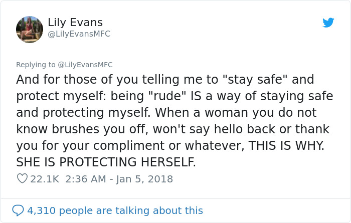 Woman&#8217;s Creepy Encounter With A Seemingly Nice Man Explains Why Women Appear &#8216;Cold&#8217; Sometimes