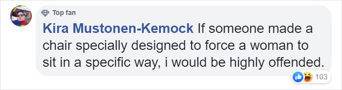 Feminist Designs A Chair That Prevents Manspreading, Wins A Design Award