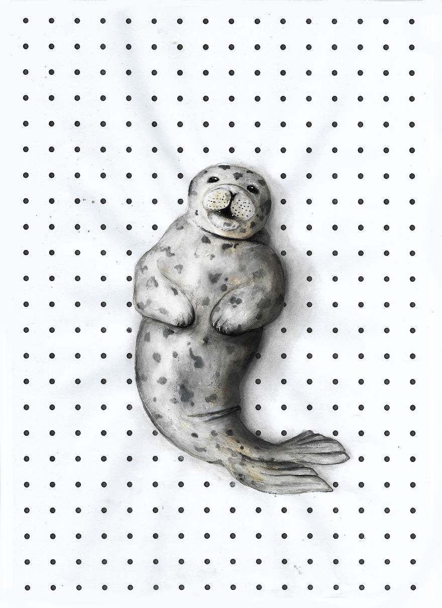 My 8 Animal Drawings On Lined, Dotted, And Graph Paper Are Made To Look Like They Are ‘Playing’ On The Page My 8 Animal Drawings On Lined, Dotted, And Graph Paper Are Made To Look Like They Are ‘Playing’ On The Page