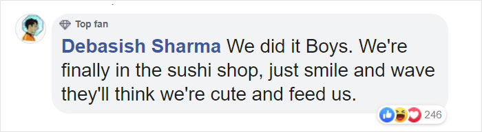 Police Remove Rogue Penguins From A Sushi Shop, Have To Return After They Come Back Police Remove Rogue Penguins From A Sushi Shop, Have To Return After They Come Back