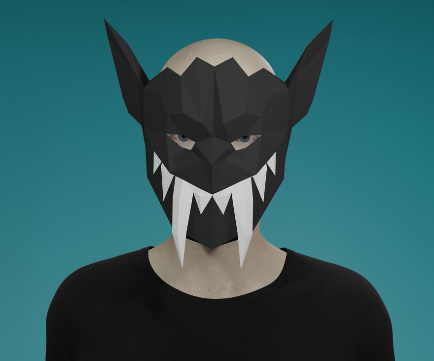 I Make Papercraft Masks I Make Papercraft Masks