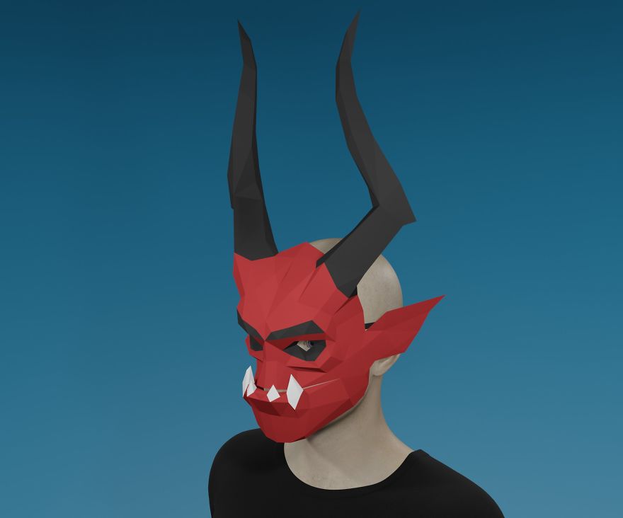 I Make Papercraft Masks I Make Papercraft Masks