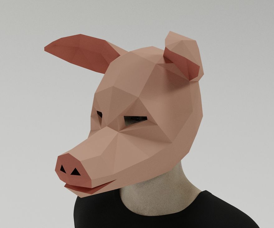 I Make Papercraft Masks I Make Papercraft Masks