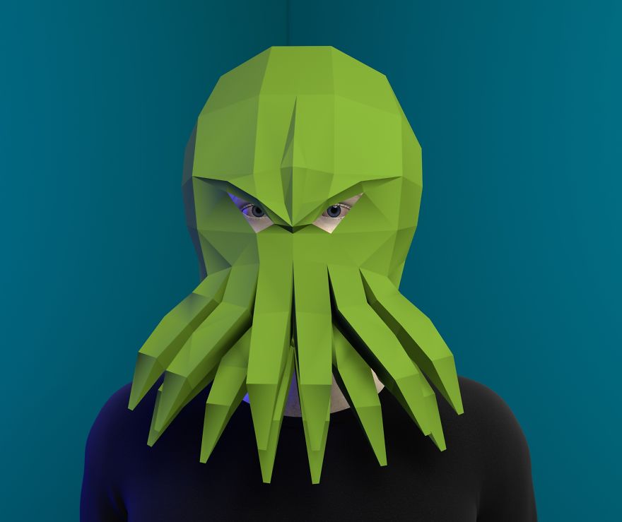 I Make Papercraft Masks I Make Papercraft Masks