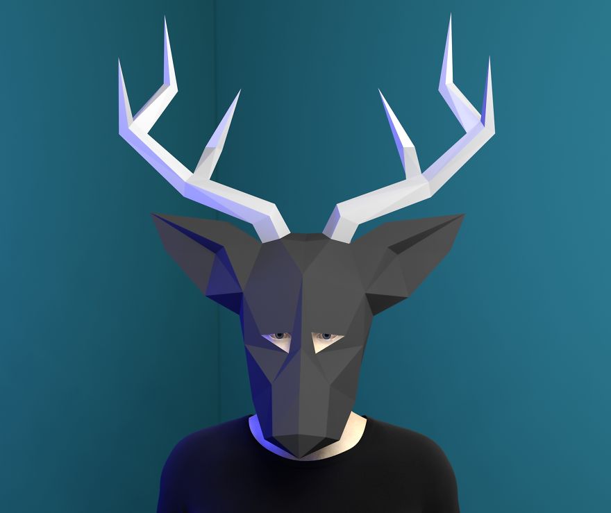I Make Papercraft Masks I Make Papercraft Masks