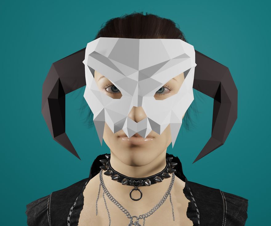 I Make Papercraft Masks I Make Papercraft Masks
