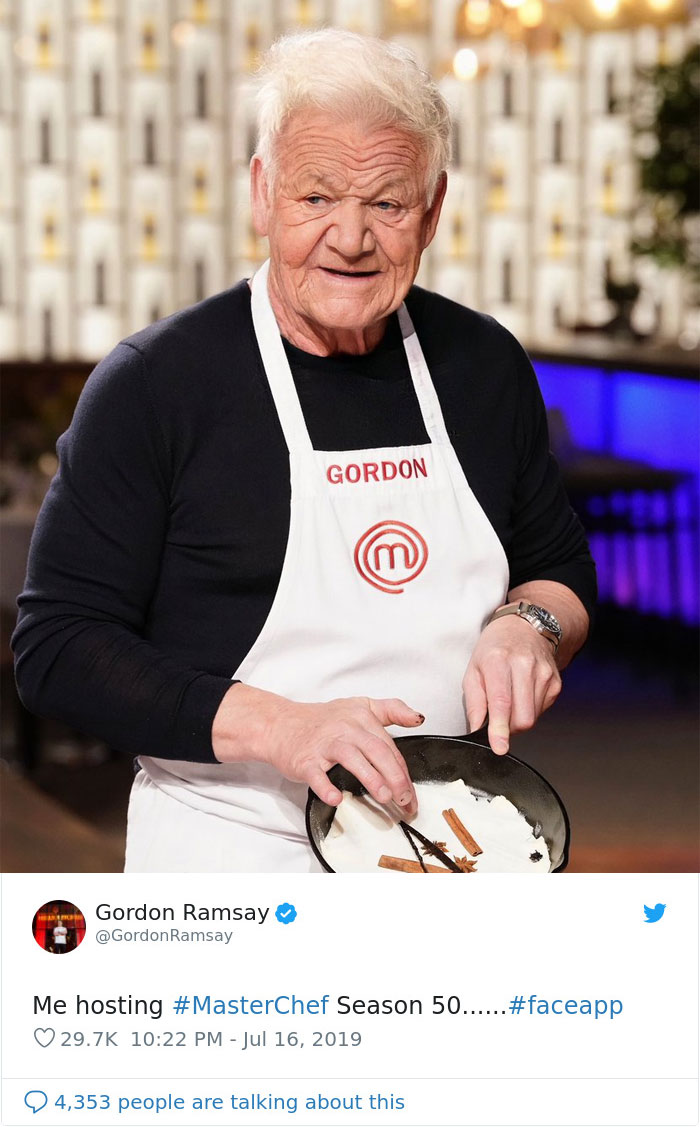 Here’s What These 30 Famous People Will Look Like Old, Thanks To FaceApp Here’s What These 30 Famous People Will Look Like Old, Thanks To FaceApp