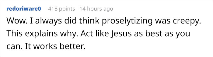 Person Asks Why People Don&#8217;t Like Their &#8216;Word Of God&#8217;, Gets To Learn They&#8217;re Being Brainwashed