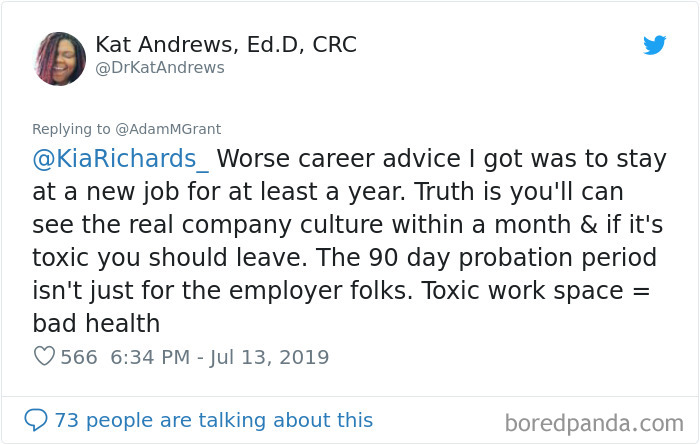 Someone Asks People To Share The Worst Career Advice They Ever Got And They Deliver (35 Pics) Someone Asks People To Share The Worst Career Advice They Ever Got And They Deliver (35 Pics)