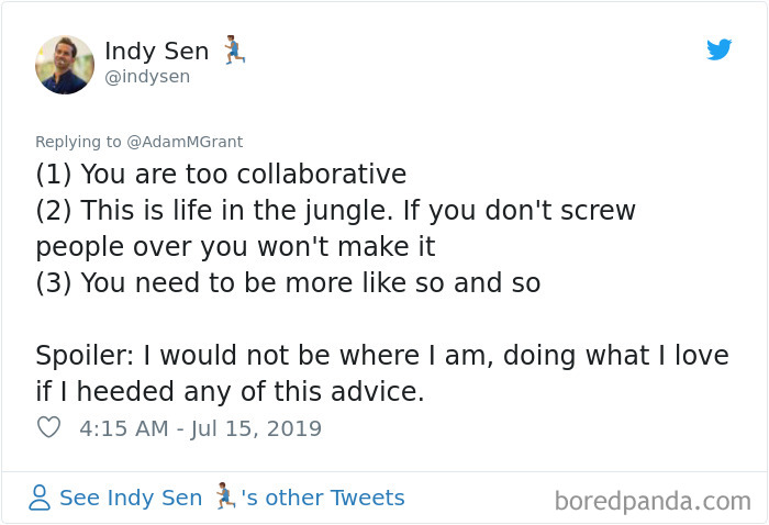 Someone Asks People To Share The Worst Career Advice They Ever Got And They Deliver (35 Pics) Someone Asks People To Share The Worst Career Advice They Ever Got And They Deliver (35 Pics)