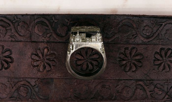 Our Architecture Rings Are So Detailed They Have Miniature Versions Of City Skylines Inside Of Them
