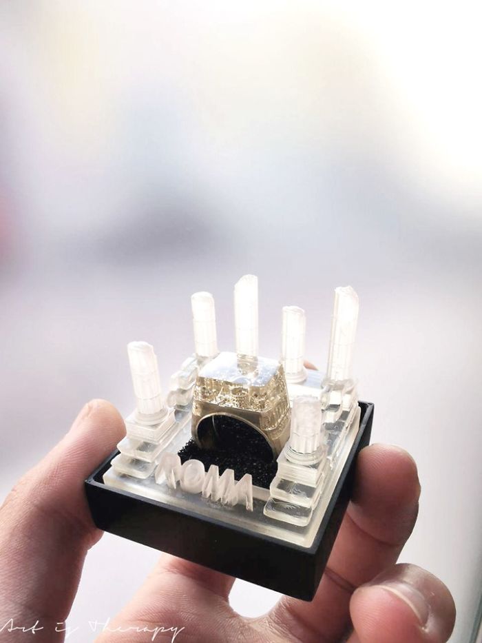 Our Architecture Rings Are So Detailed They Have Miniature Versions Of City Skylines Inside Of Them