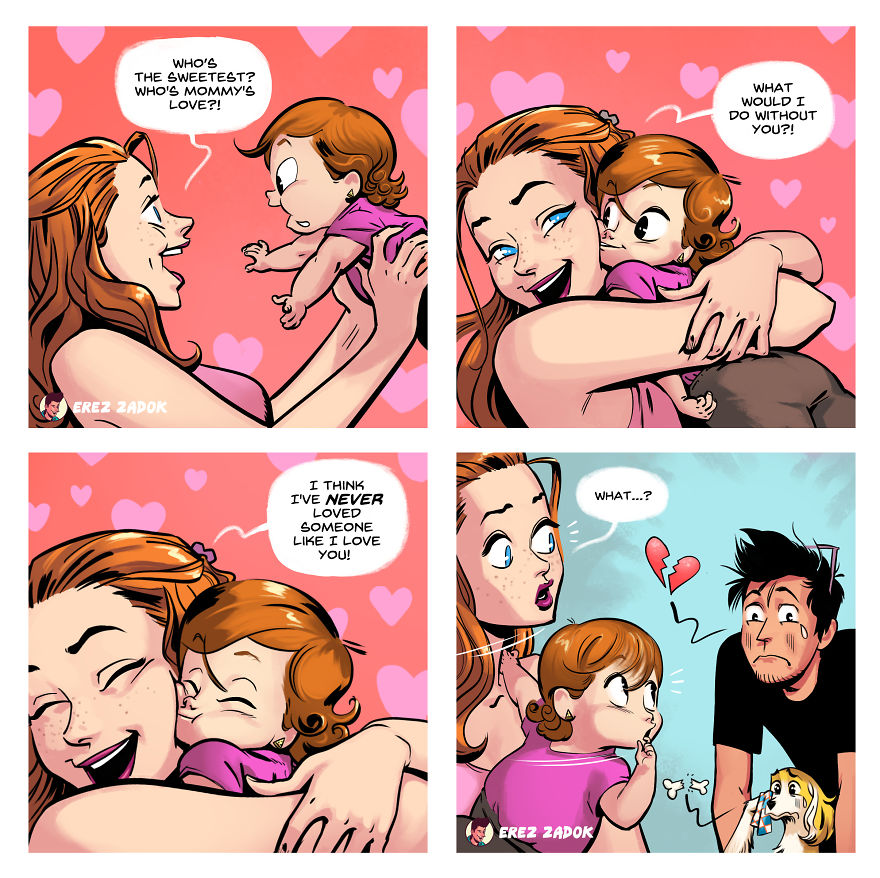 Artist Captures The Precious Fleeting Moments Of Life With His Wife, Kid, And Dog (14 New Pics) Artist Captures The Precious Fleeting Moments Of Life With His Wife, Kid, And Dog (14 New Pics)