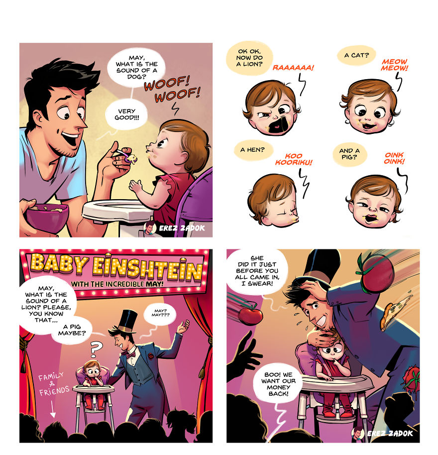 Artist Captures The Precious Fleeting Moments Of Life With His Wife, Kid, And Dog (14 New Pics) Artist Captures The Precious Fleeting Moments Of Life With His Wife, Kid, And Dog (14 New Pics)