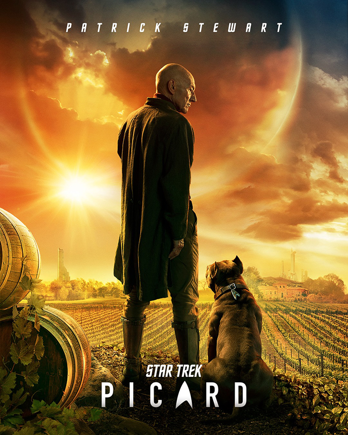New ‘Star Trek: Picard’ Poster Features Sir Patrick Stewart And His Companion Dog New ‘Star Trek: Picard’ Poster Features Sir Patrick Stewart And His Companion Dog